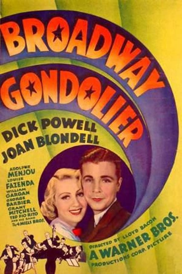 Cover of the movie Broadway Gondolier