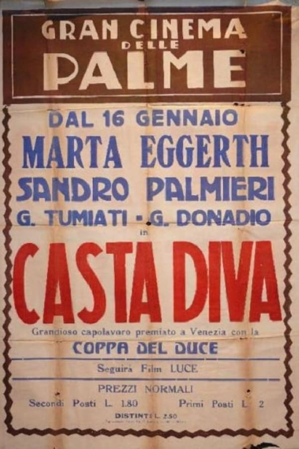 Cover of the movie Casta diva
