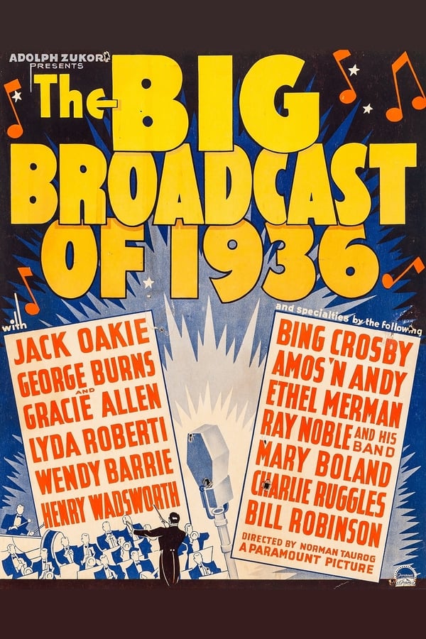 Cover of the movie The Big Broadcast of 1936