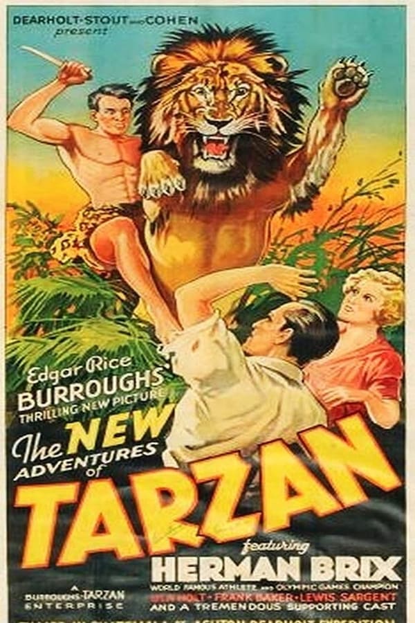 Cover of the movie The New Adventures Of Tarzan