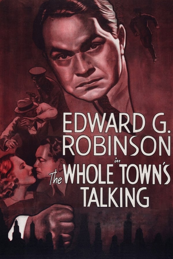 Cover of the movie The Whole Town's Talking