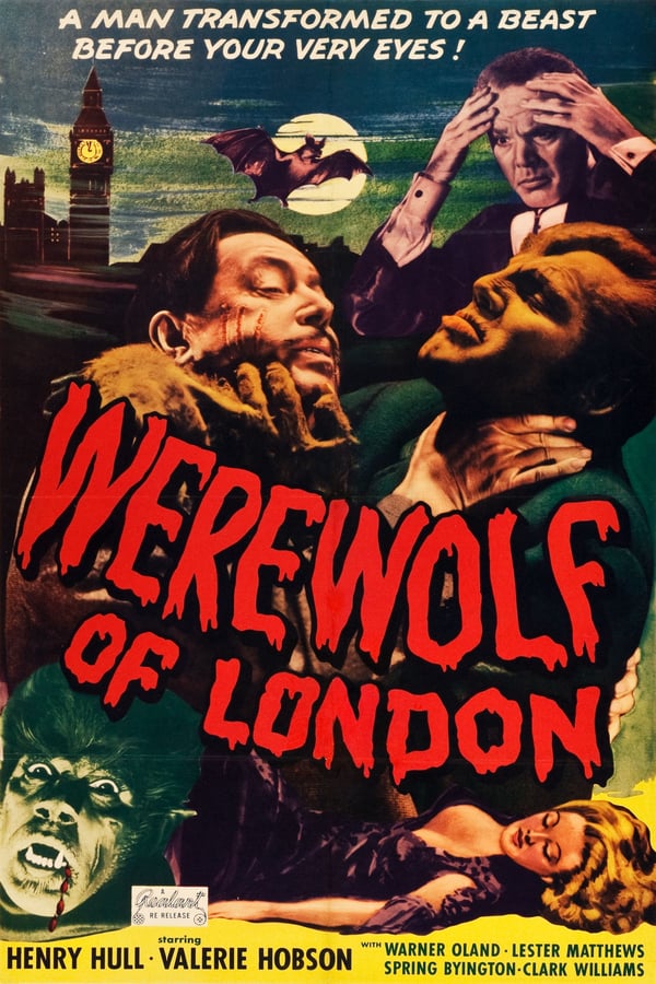 Cover of the movie Werewolf of London