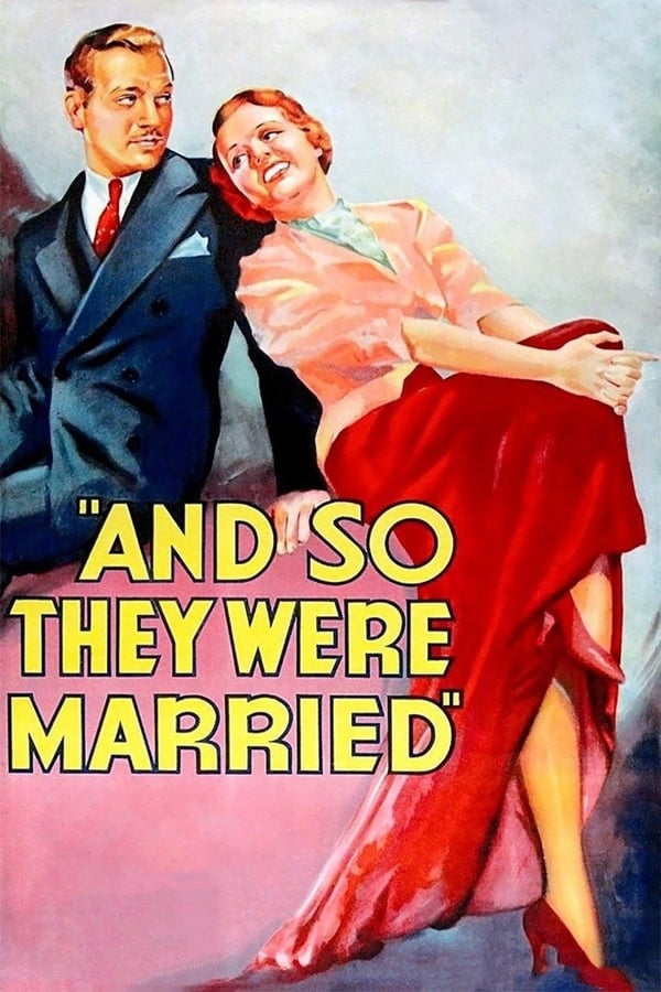 Cover of the movie And So They Were Married