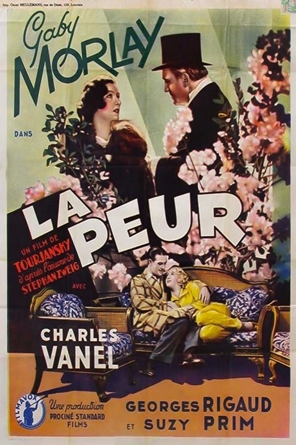 Cover of the movie La peur