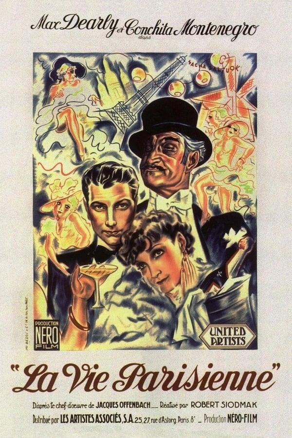 Cover of the movie La vie parisienne