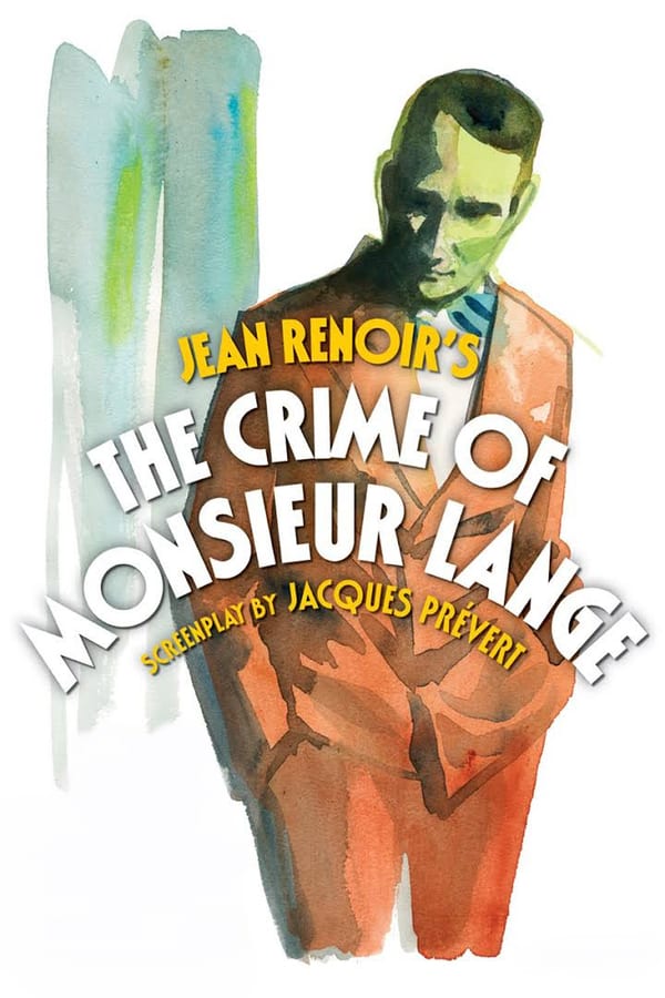 Cover of the movie The Crime of Monsieur Lange