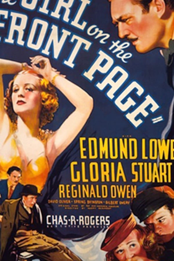Cover of the movie The Girl on the Front Page