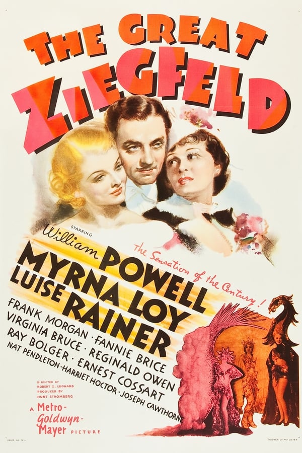 Cover of the movie The Great Ziegfeld