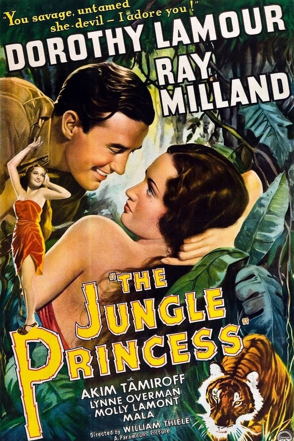 Cover of the movie The Jungle Princess