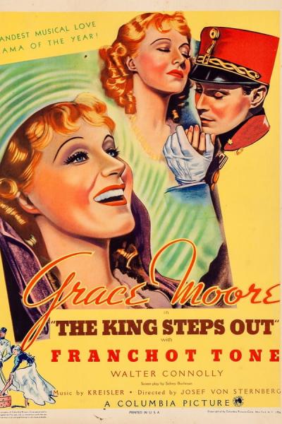 Cover of The King Steps Out