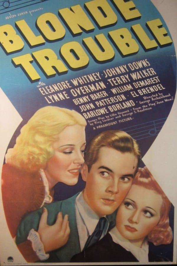 Cover of the movie Blonde Trouble