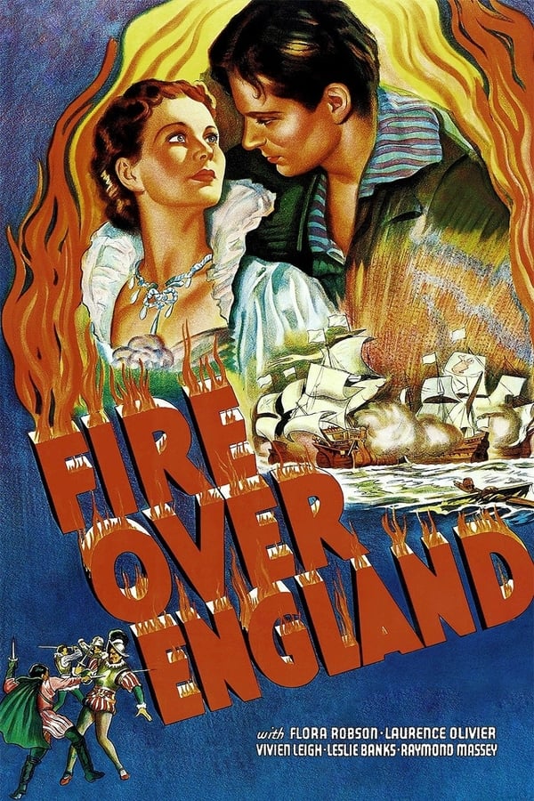 Cover of the movie Fire Over England