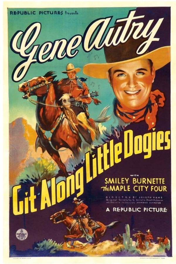 Cover of the movie Git Along Little Dogies