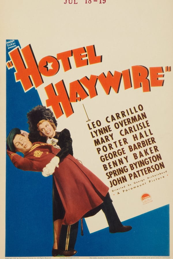 Cover of the movie Hotel Haywire