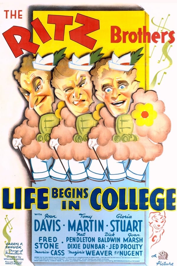 Cover of the movie Life Begins in College