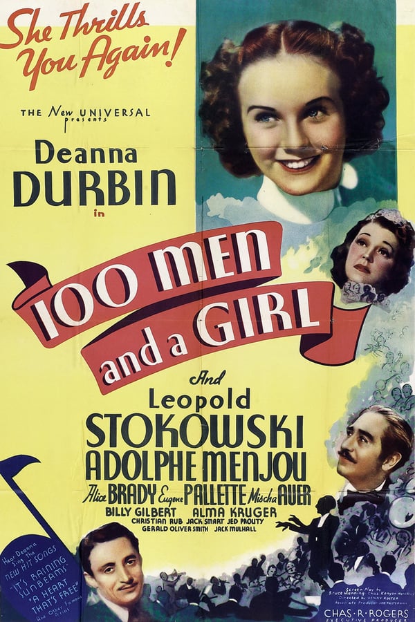 Cover of the movie One Hundred Men and a Girl
