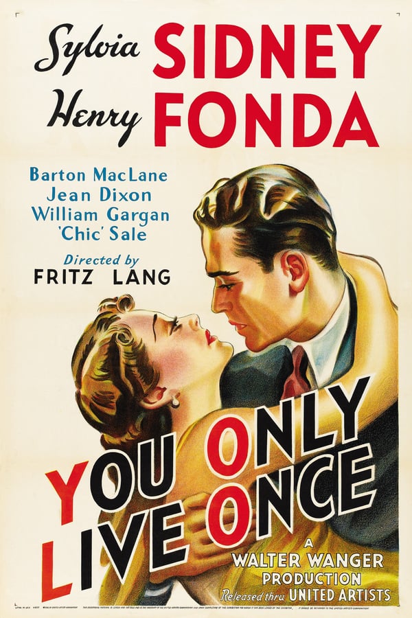 Cover of the movie You Only Live Once