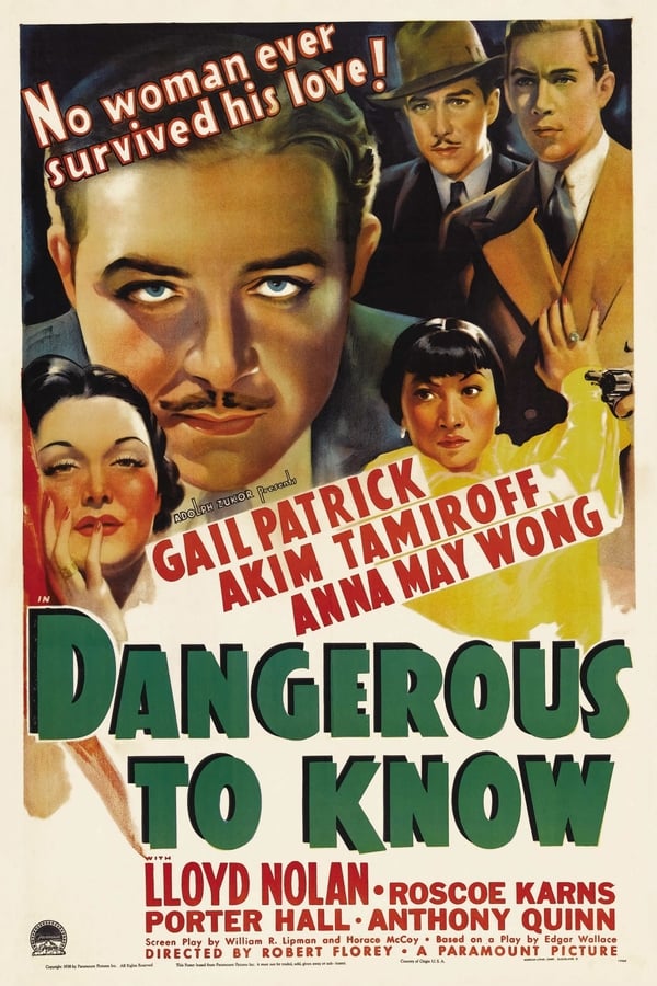 Cover of the movie Dangerous to Know