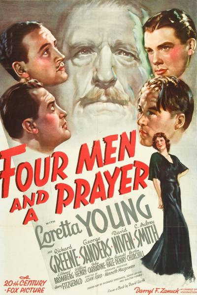 Cover of Four Men and a Prayer