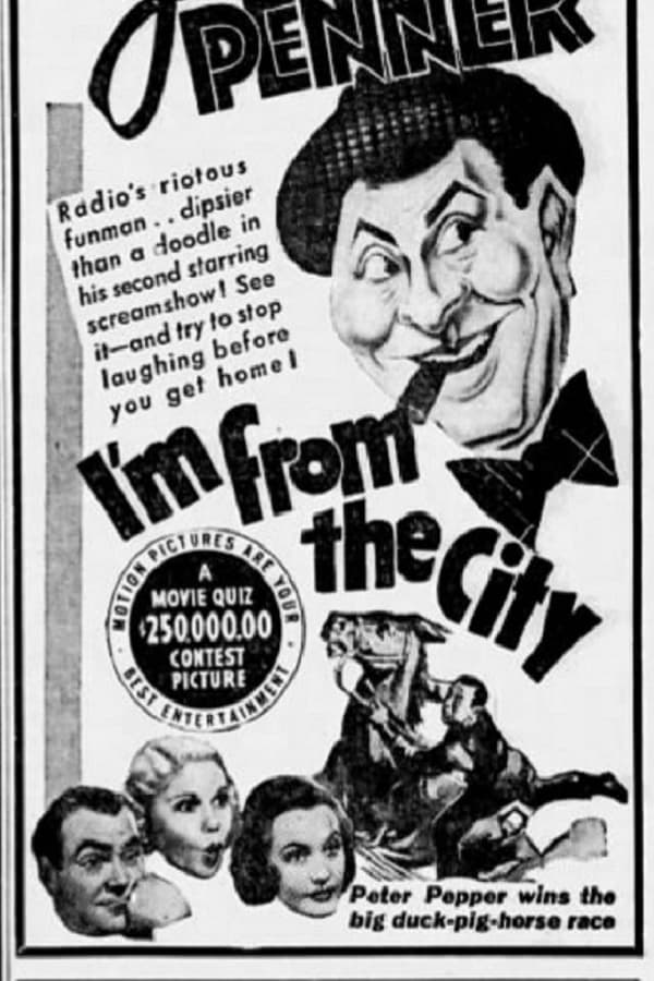 Cover of the movie I'm from the City