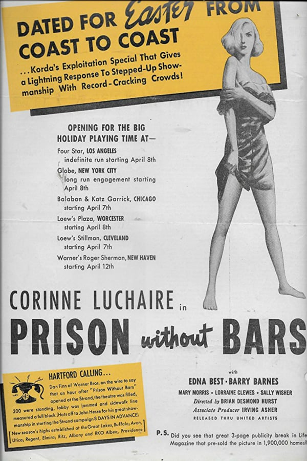 Cover of the movie Prison Without Bars