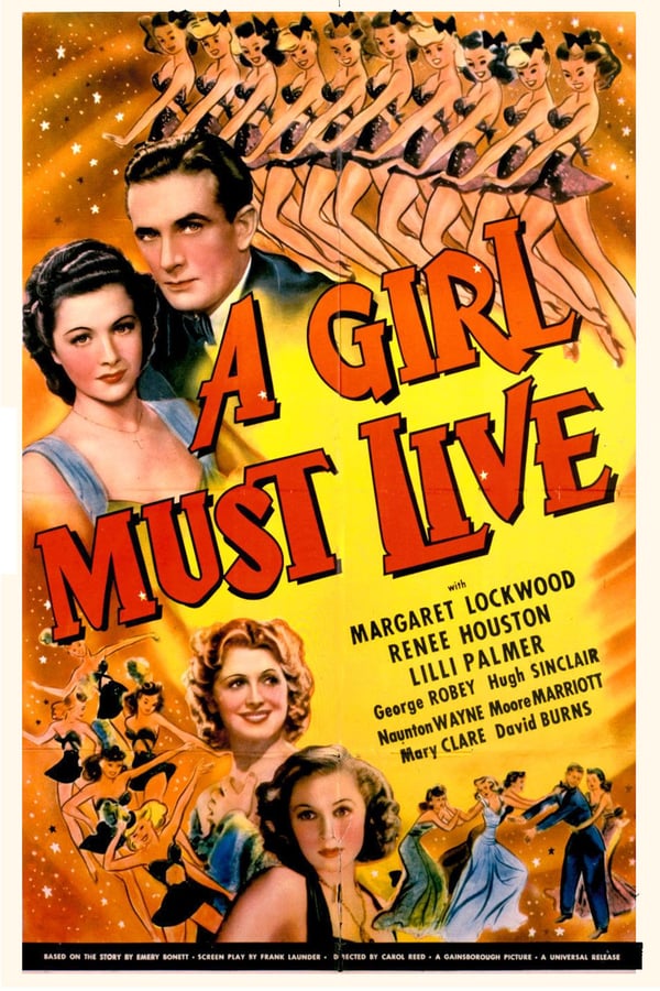 Cover of the movie A Girl Must Live