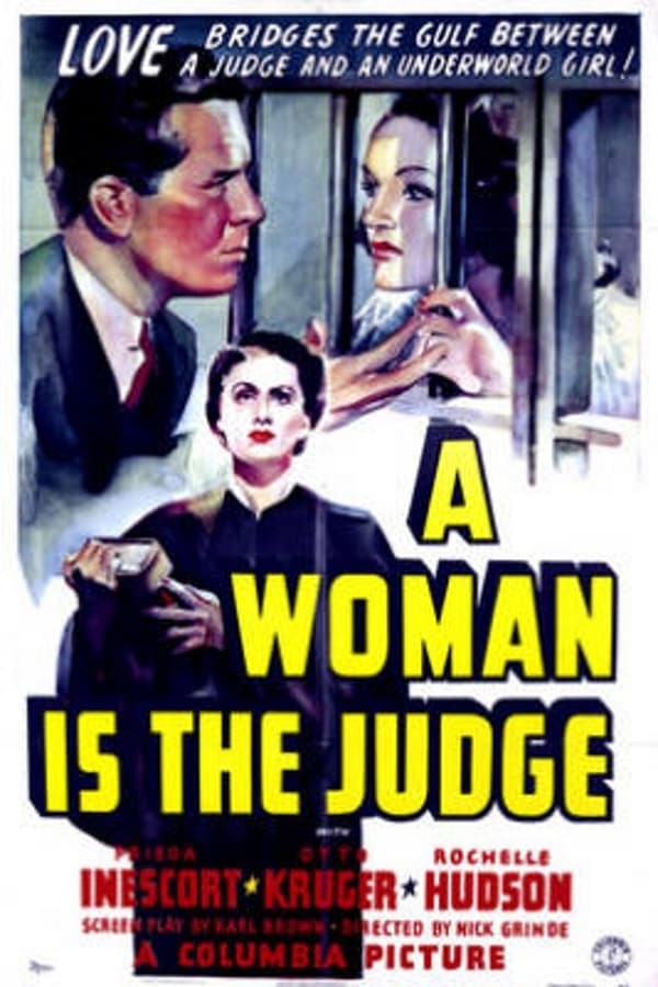 Cover of the movie A Woman is the Judge