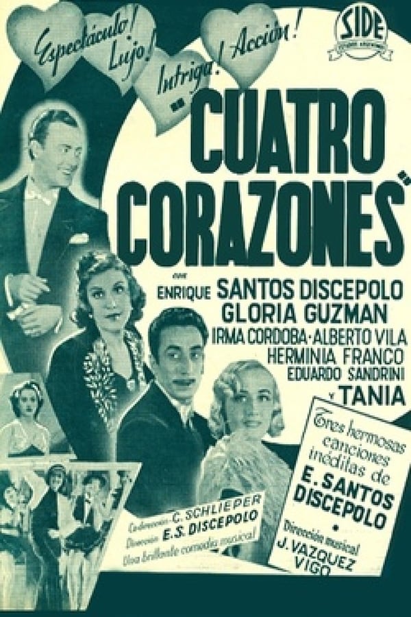 Cover of the movie Cuatro corazones