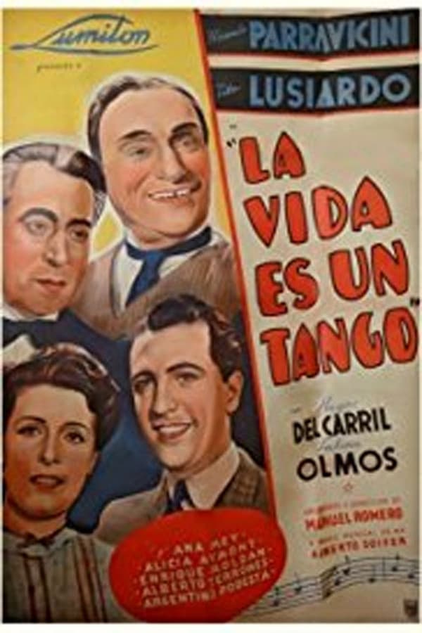 Cover of the movie La vida es un tango