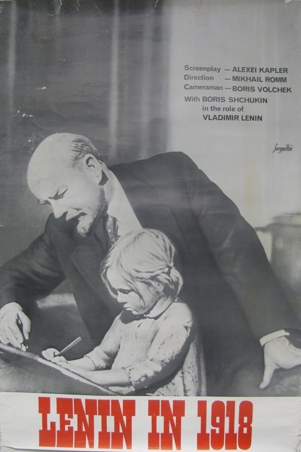 Cover of the movie Lenin in 1918