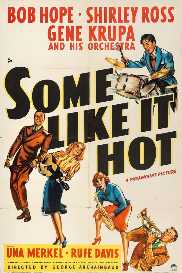 Cover of the movie Some Like It Hot