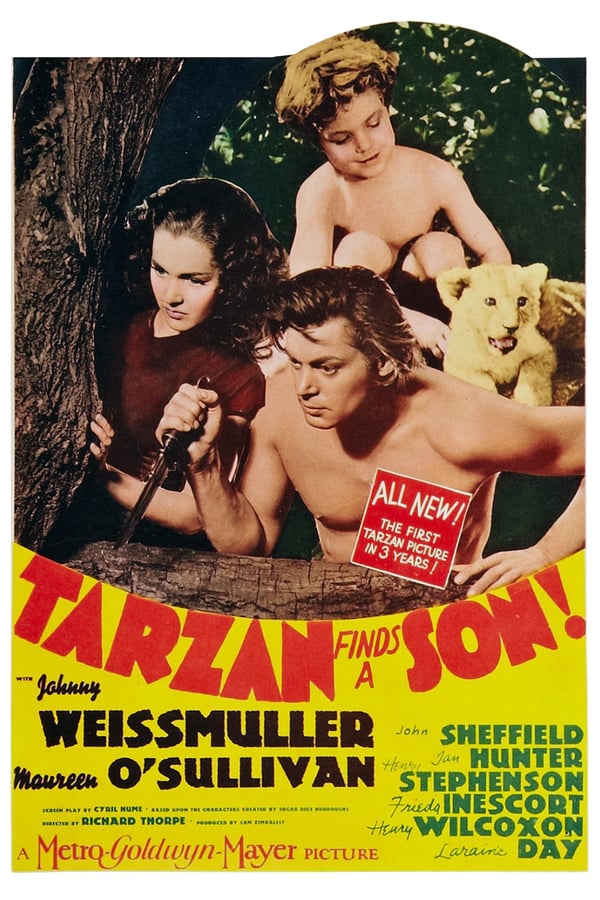 Cover of the movie Tarzan Finds a Son!