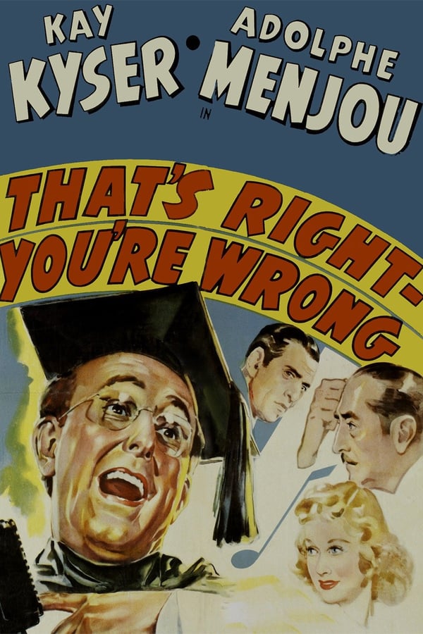 Cover of the movie That's Right - You're Wrong