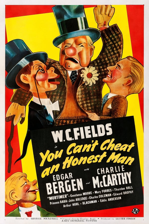 Cover of the movie You Can't Cheat an Honest Man