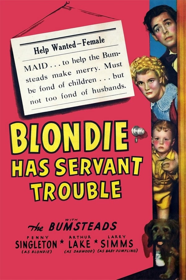 Cover of the movie Blondie Has Servant Trouble