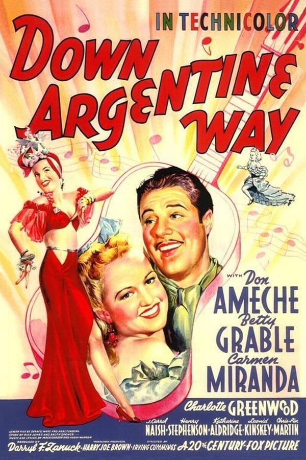 Cover of the movie Down Argentine Way