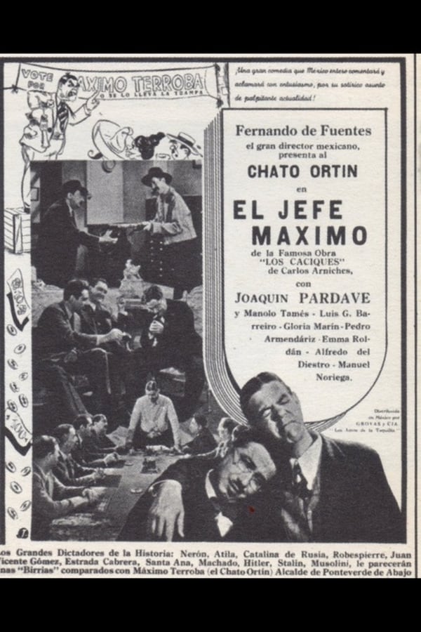 Cover of the movie El jefe máximo