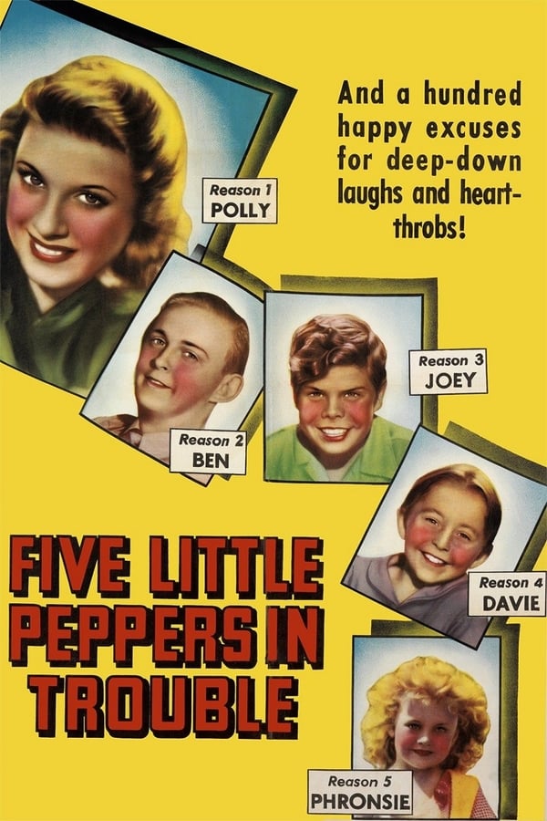 Cover of the movie Five Little Peppers in Trouble