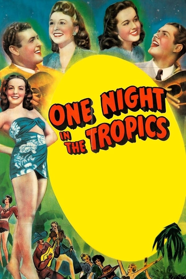 Cover of the movie One Night in the Tropics