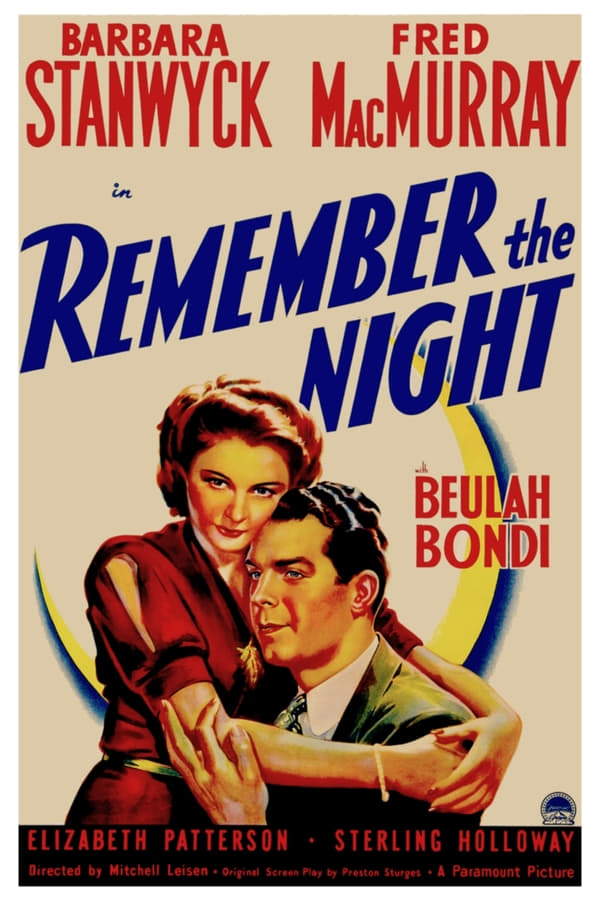 Cover of the movie Remember the Night
