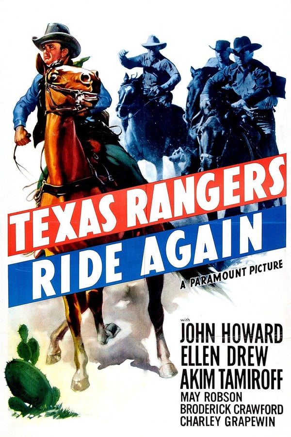 Cover of the movie The Texas Rangers Ride Again