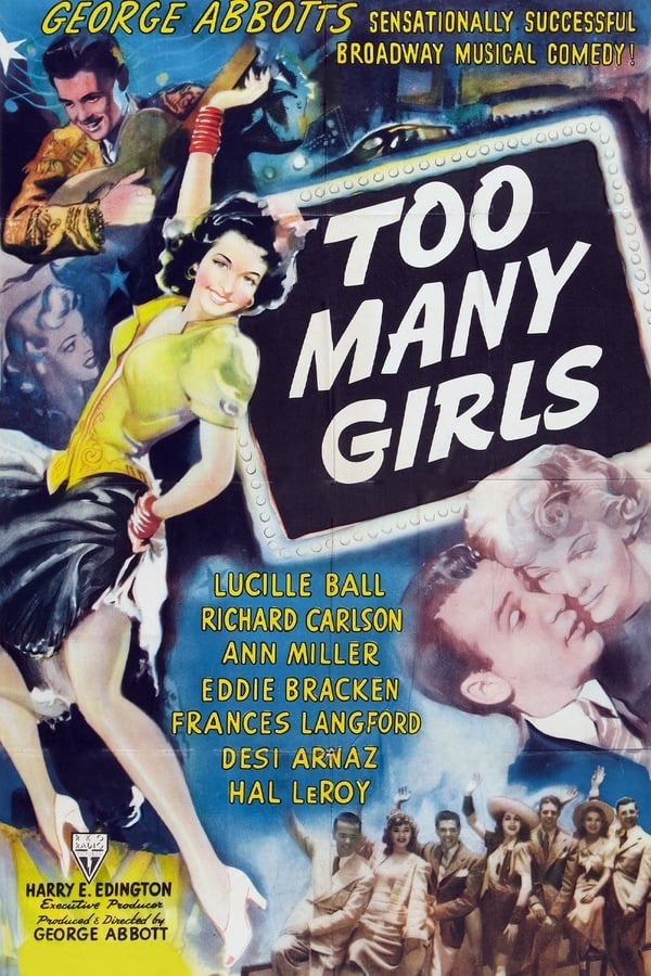 Cover of the movie Too Many Girls