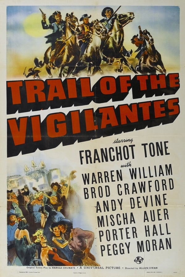 Cover of the movie Trail of the Vigilantes