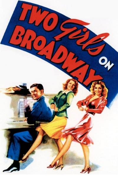 Cover of Two Girls on Broadway