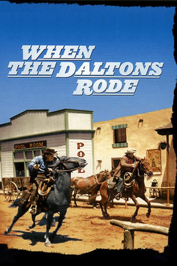 Cover of the movie When the Daltons Rode