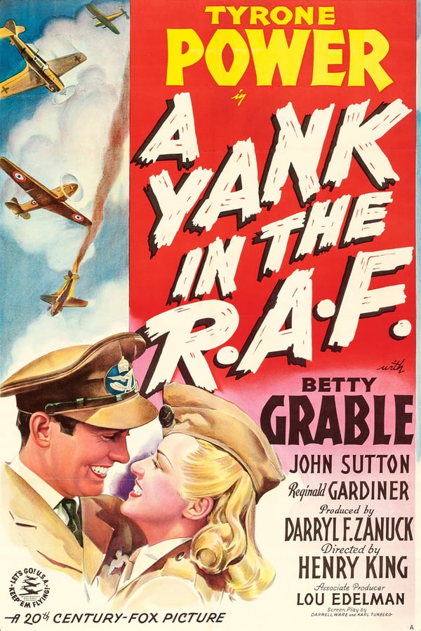 Cover of the movie A Yank in the R.A.F.