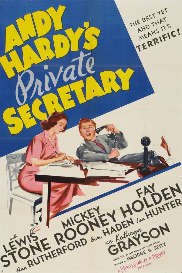 Cover of the movie Andy Hardy's Private Secretary