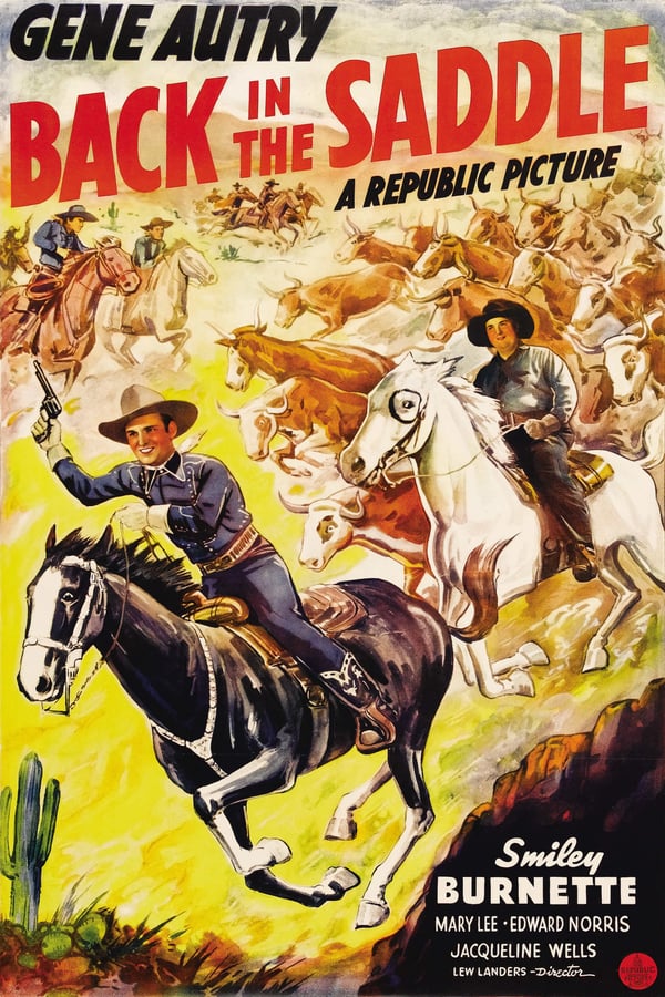 Cover of the movie Back in the Saddle