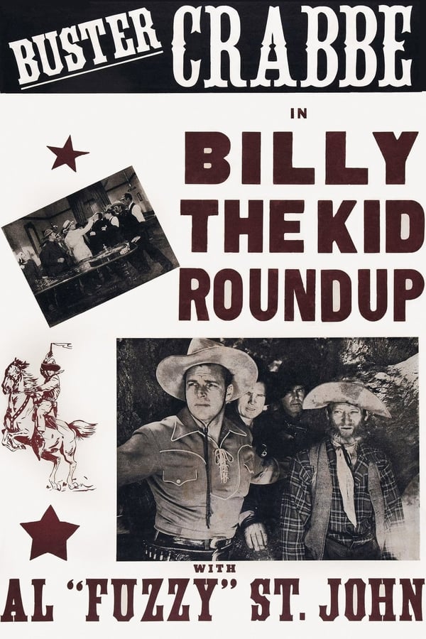 Cover of the movie Billy The Kid's Round-Up