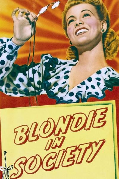 Cover of the movie Blondie in Society